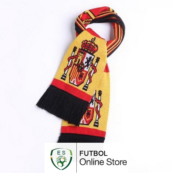 Bufanda Futbol Espana Tejidas Amarillo Bufanda Futbol Espana Tejidas Amarillo
