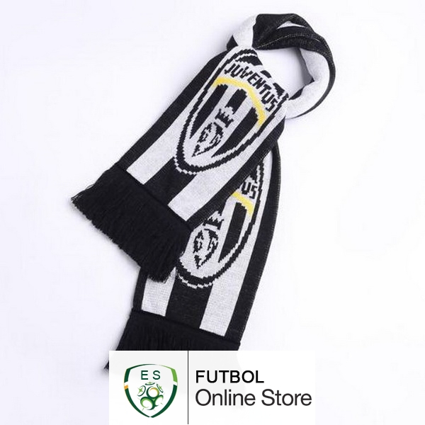 Bufanda Futbol Juventus Tejidas Negro Bufanda Futbol Juventus Tejidas Negro