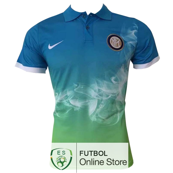 Polo Inter Milán Azul Verde 2017/2018 Polo Inter Milán Azul Verde 2017/2018