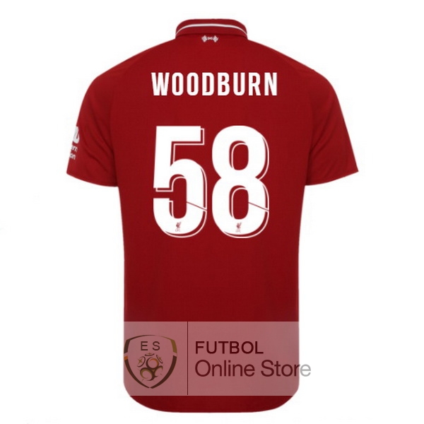 Camiseta Woodburn Liverpool 18/2019 Primera