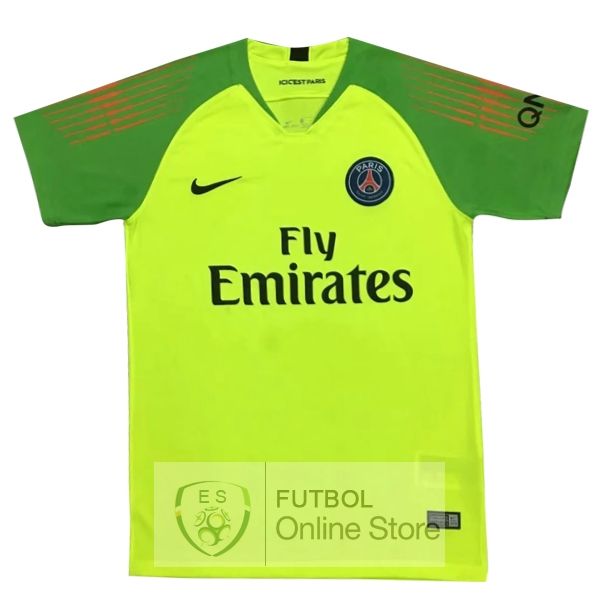Camiseta Paris Saint Germain 18/2019 Portero Verde