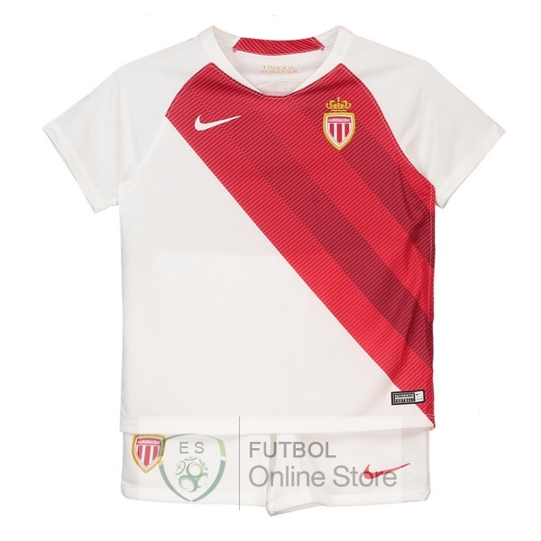 Camiseta AS Monaco Ninos 18/2019 Primera