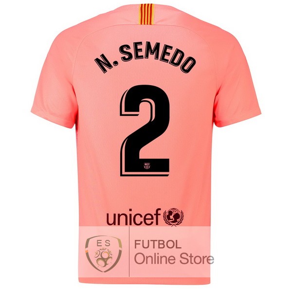 Camiseta N.Semedo Barcelona 18/2019 Tercera