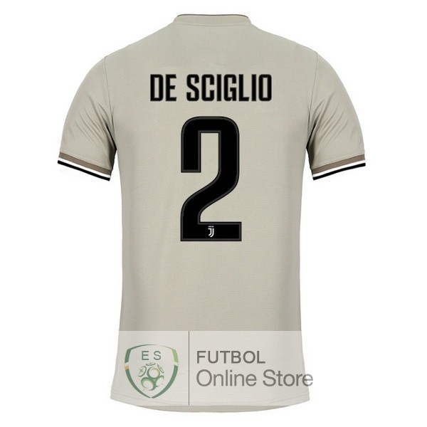 Camiseta De Sciglio Juventus 18/2019 Segunda