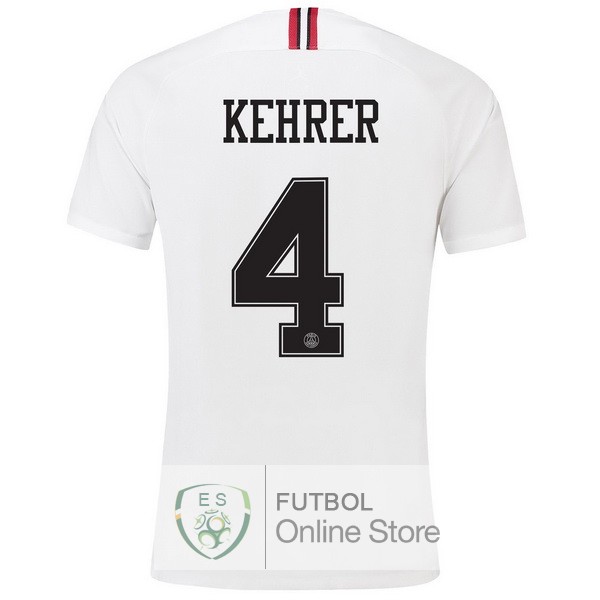 Camiseta Kehrer Paris Saint Germain 18/2019 Tercera Segunda