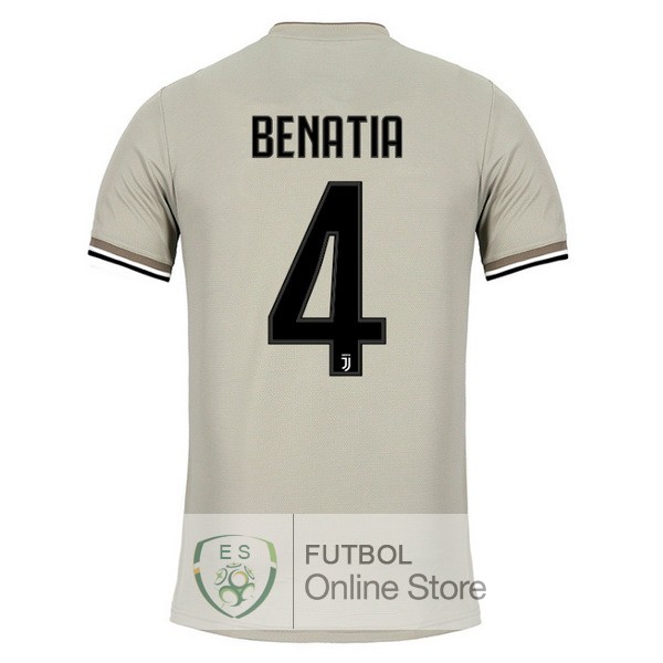Camiseta Benatia Juventus 18/2019 Segunda
