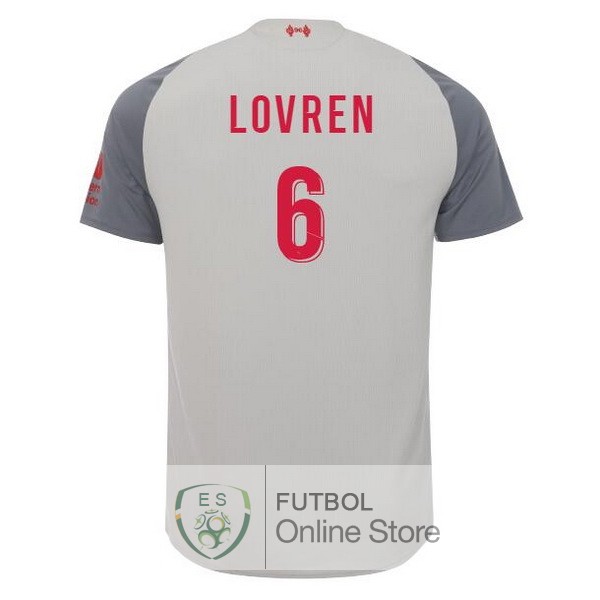 Camiseta Lovren Liverpool 18/2019 Tercera