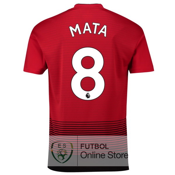 Camiseta Mata Manchester United 18/2019 Primera