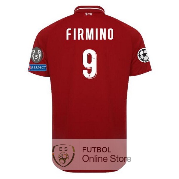 Camiseta Firmino Liverpool 18/2019 Primera