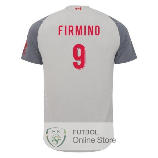 Camiseta Firmino Liverpool 18/2019 Tercera