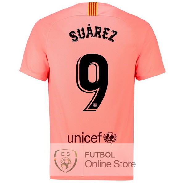 Camiseta Suarez Barcelona 18/2019 Tercera