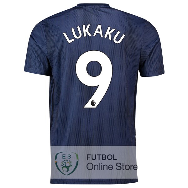 Camiseta Lukaku Manchester United 18/2019 Tercera