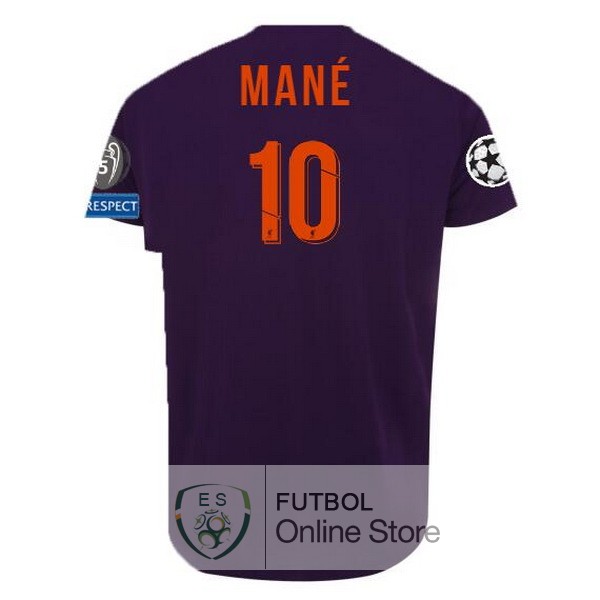 Camiseta Mane Liverpool 18/2019 Segunda