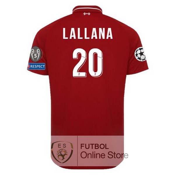 Camiseta Lallana Liverpool 18/2019 Primera