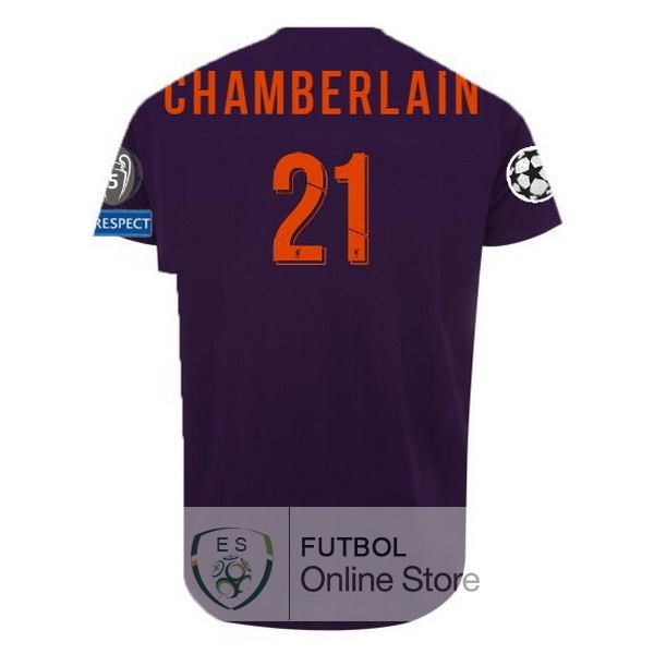 Camiseta Chamberlain Liverpool 18/2019 Segunda