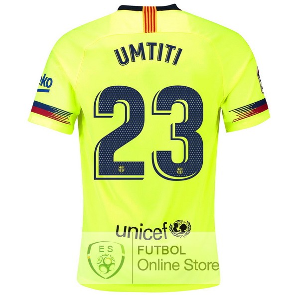 Camiseta Umtiti Barcelona 18/2019 Segunda