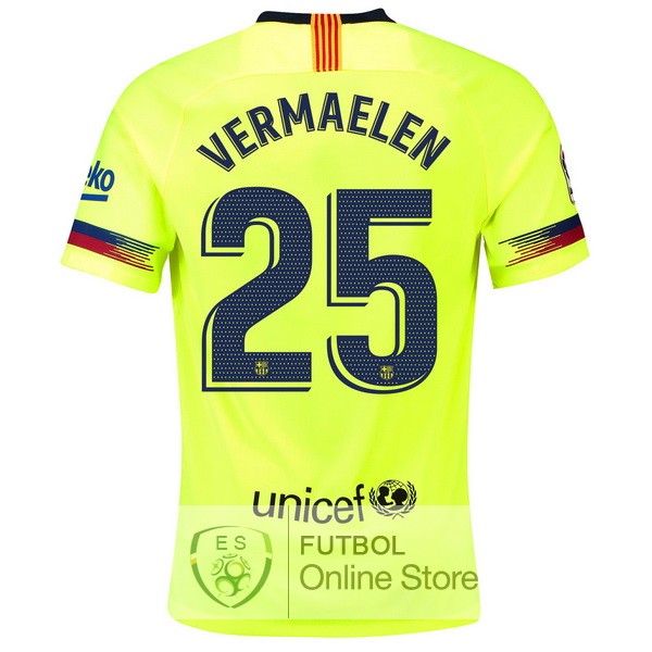 Camiseta Vermaelen Barcelona 18/2019 Segunda