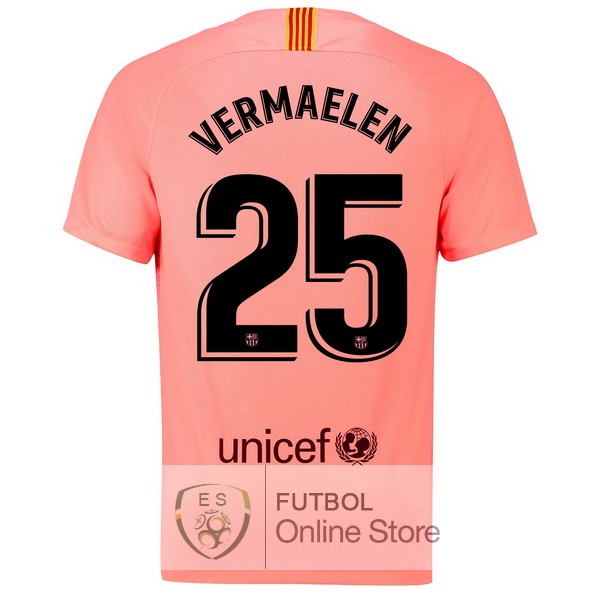 Camiseta Vermaelen Barcelona 18/2019 Tercera