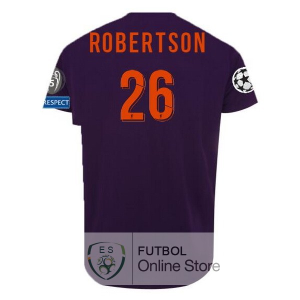 Camiseta Robertson Liverpool 18/2019 Segunda