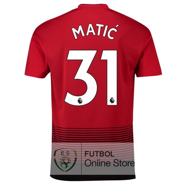 Camiseta Matic Manchester United 18/2019 Primera