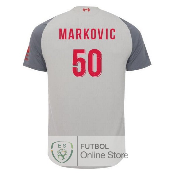Camiseta Markovic Liverpool 18/2019 Tercera