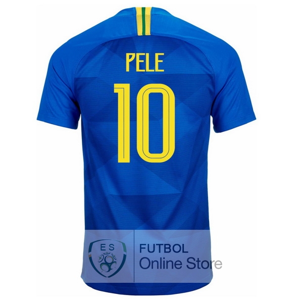 Camiseta Pele Brasil 2018 Segunda