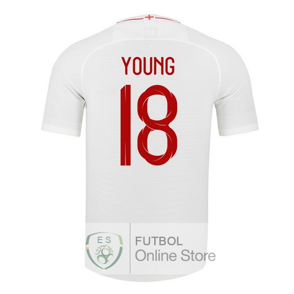 Camiseta Young Inglaterra 2018 Primera