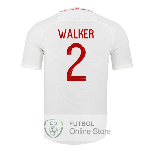 Camiseta Walker Inglaterra 2018 Primera