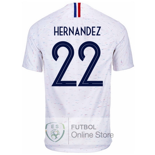 Camiseta Hernandez Francia 2018 Segunda