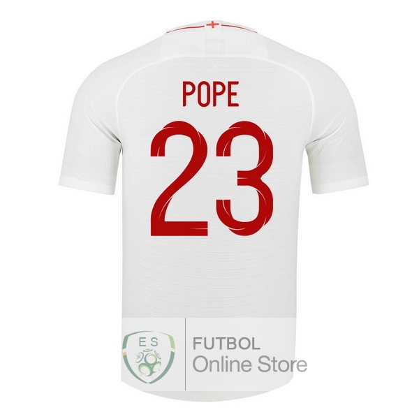 Camiseta Pope Inglaterra 2018 Primera