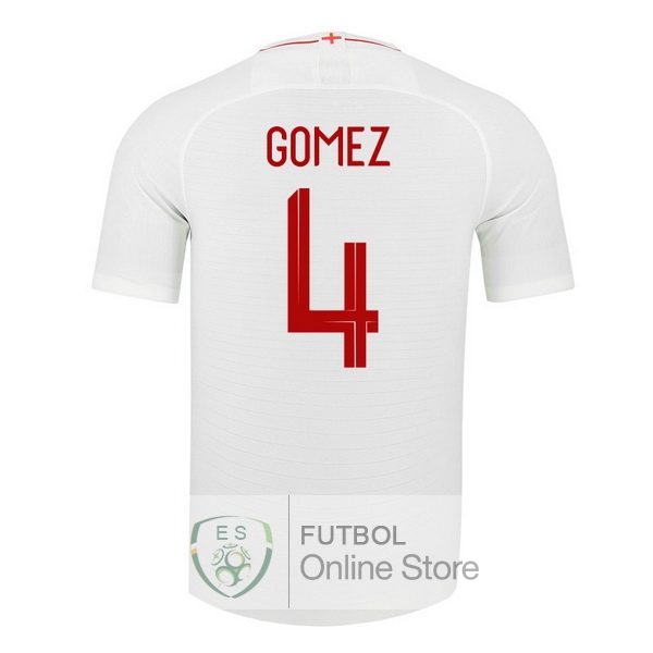 Camiseta Gomez Inglaterra 2018 Primera