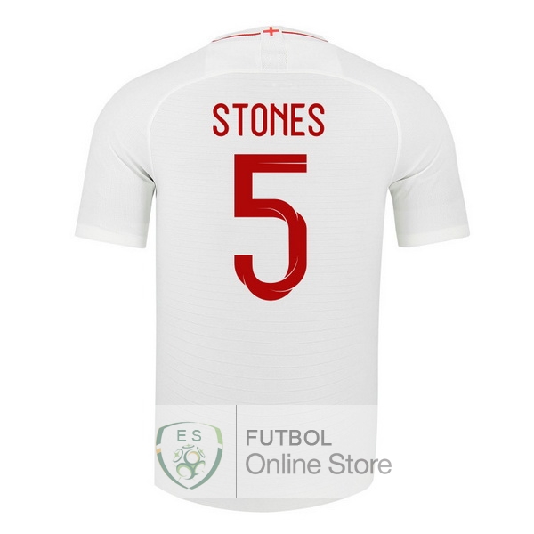 Camiseta Stones Inglaterra 2018 Primera
