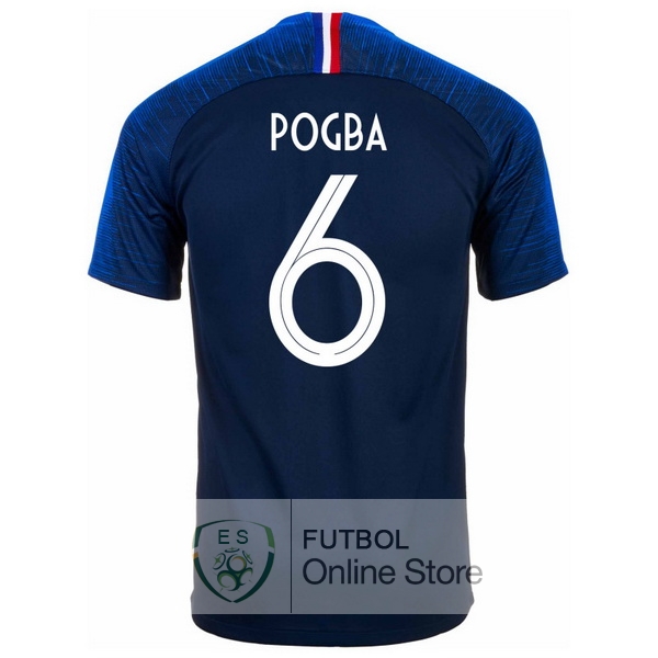 Camiseta Pogba Francia 2018 Primera