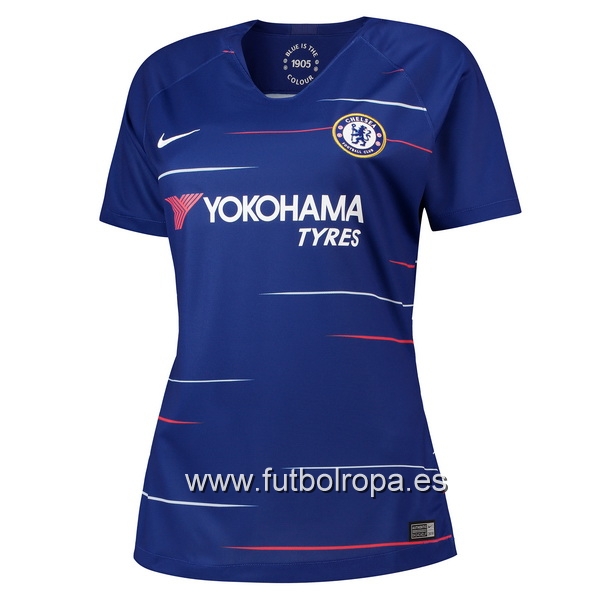 Camiseta Chelsea Mujer 18/2019 Primera