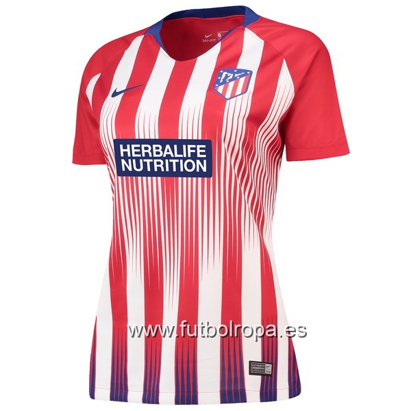 Camiseta Atletico Madrid Mujer 18/2019 Primera