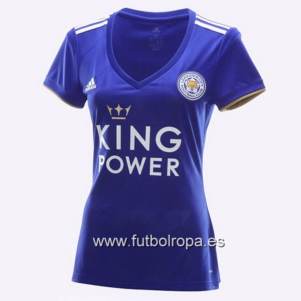 Camiseta Leicester City Mujer 18/2019 Primera