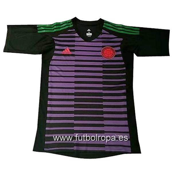 Camiseta Colombia 2018 Portero Negro
