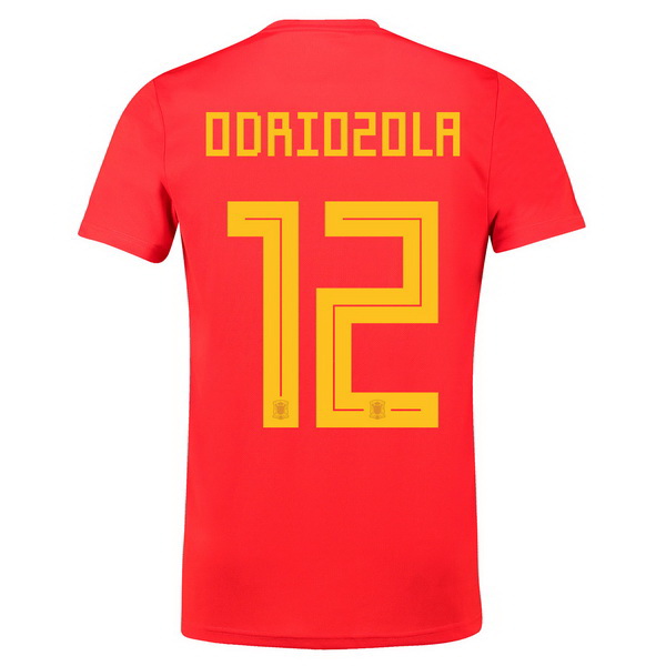 Camiseta Espana Odriozola 2018 Primera