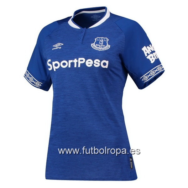 Camiseta Everton Mujer 18/2019 Primera
