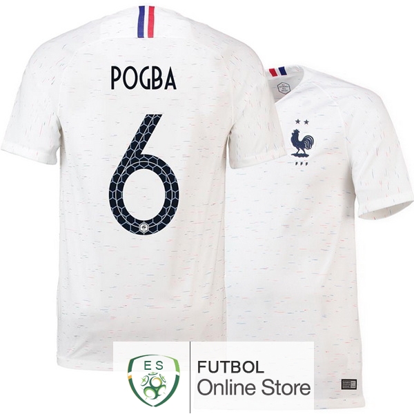Camiseta Pogb Francia Championne du Monde 2018 Segunda