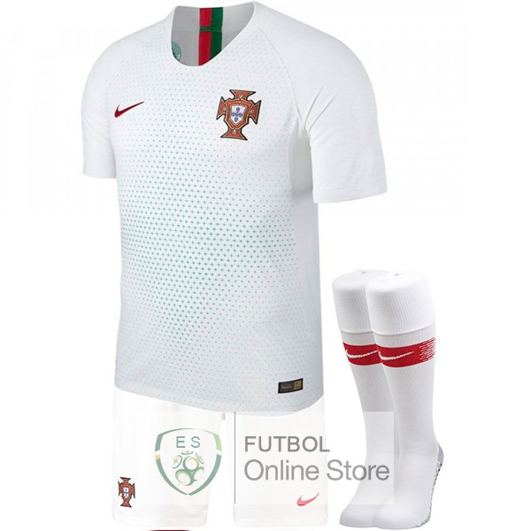 Camiseta Portugal 2018 Segunda (Pantalones+Calcetines)