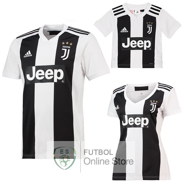 Camiseta Juventus 18/2019 Primera (Mujer+Ninos)