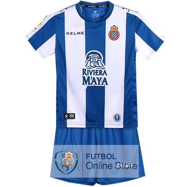 Camiseta Espanyol Ninos 18/2019 Primera