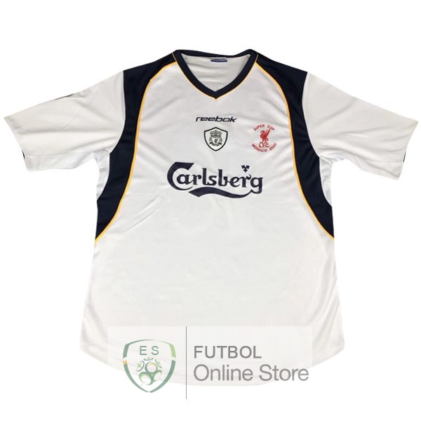 Retro Camiseta European Super Cup Liverpool 2005 Primera