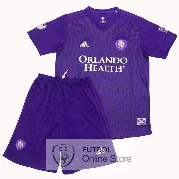 Camiseta Orlando City Ninos 19/2020 Primera