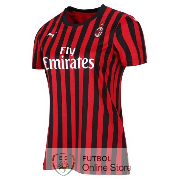 Camiseta AC Milan Mujer 19/2020 Primera
