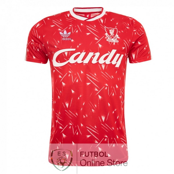 Retro Camiseta Liverpool 1989 1990 Primera