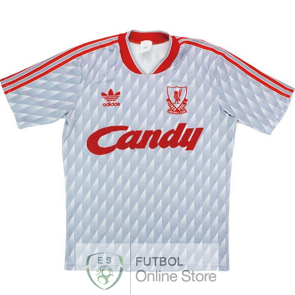 Retro Camiseta Liverpool 1989 1990 Segunda