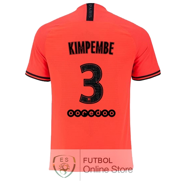 Camiseta Kimpembe Paris Saint Germain 19/2020 Segunda