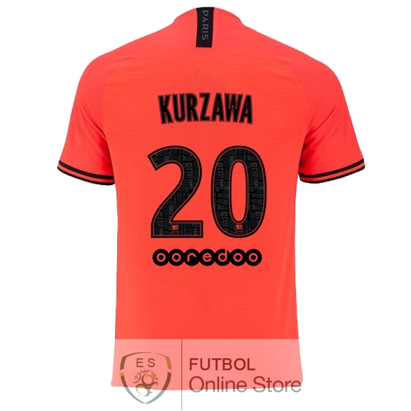 Camiseta Kurzawa Paris Saint Germain 19/2020 Segunda